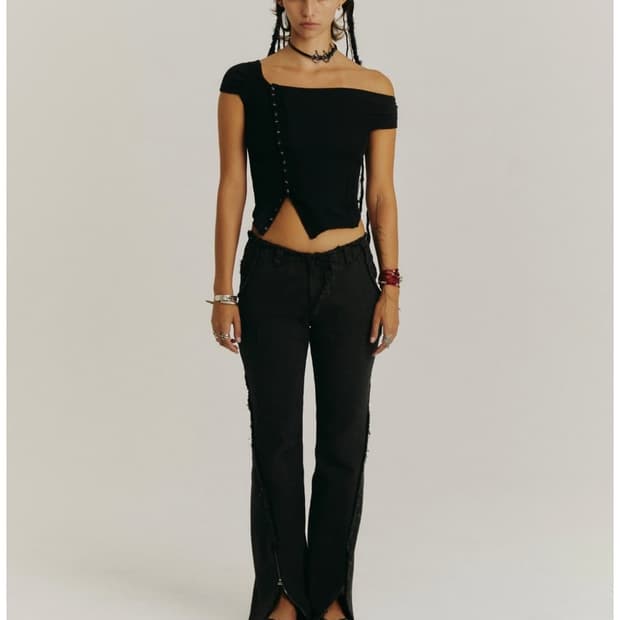 교환 1 --> 3)) 혜인서 로우라이즈 팬츠