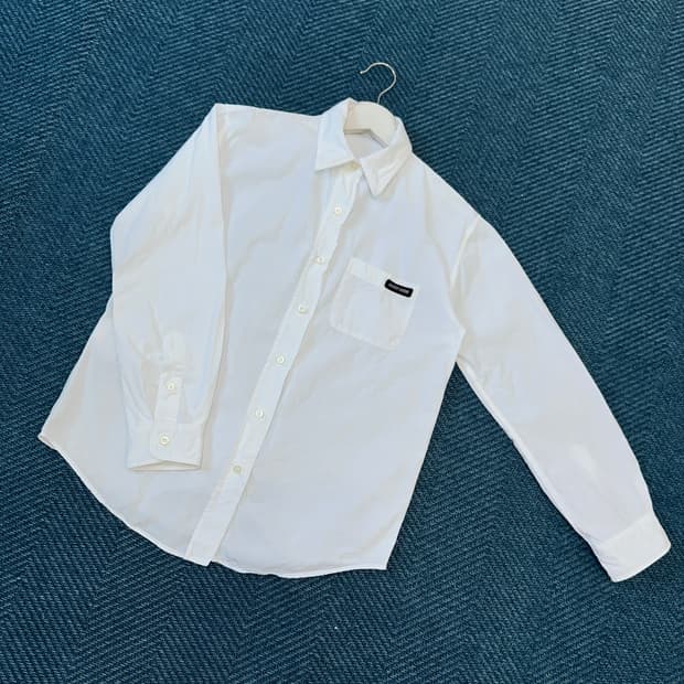 [여성38] 미우미우 유니폼 셔츠