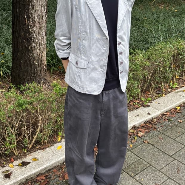 Light Gray Short Jacket
