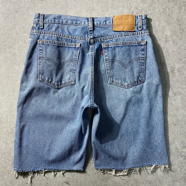 [32-33] 90s Levi's 550 리바이스 컷오프 데님 쇼츠