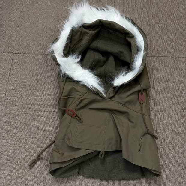 YMCL KY og-107 pur ruff 피쉬테일 개파카 후드 