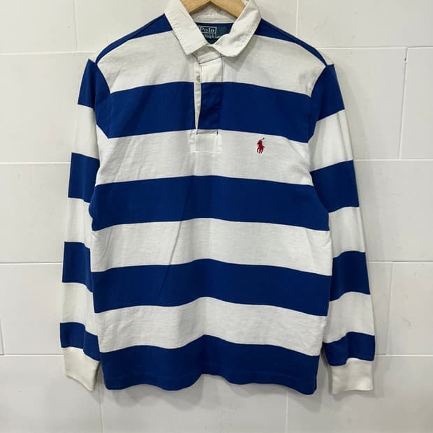 폴로 랄포르렌 스트라이프 럭비티