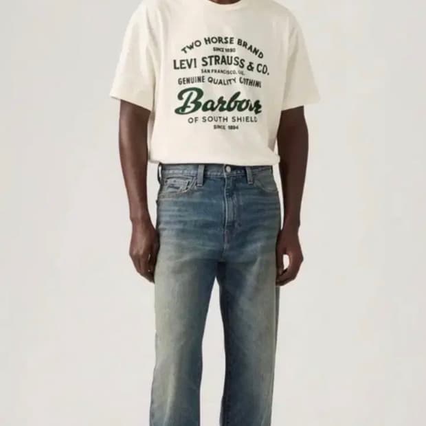 리바이스 바버 568데님 팬츠