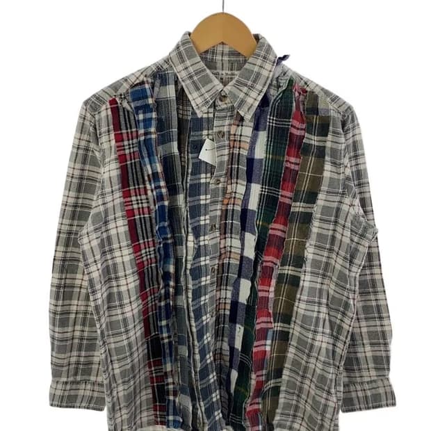 Rebuild by Needles 오버핏 셔츠