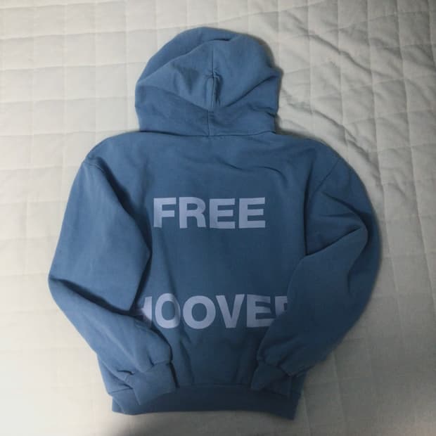 new) kanye west free hoover hoodie 