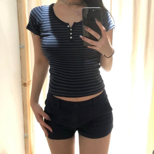 브랜디멜빌 스트라이프 반팔