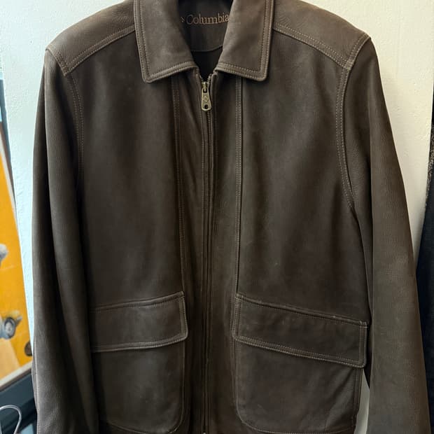 Columbia Genuine Leather Jacket XL