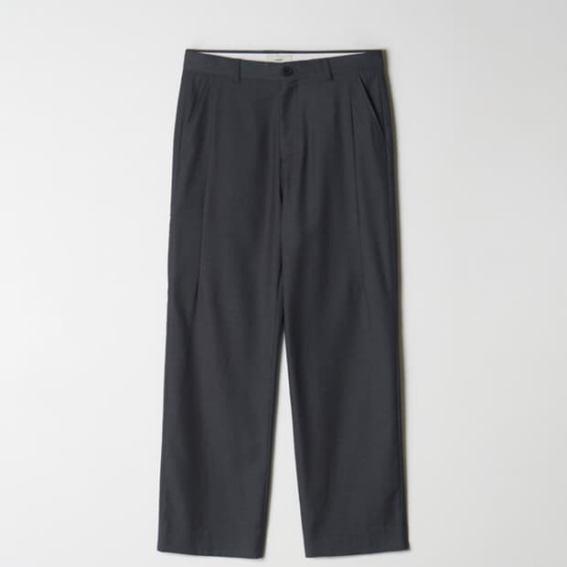 파세르 백 포켓 트라우져 차콜