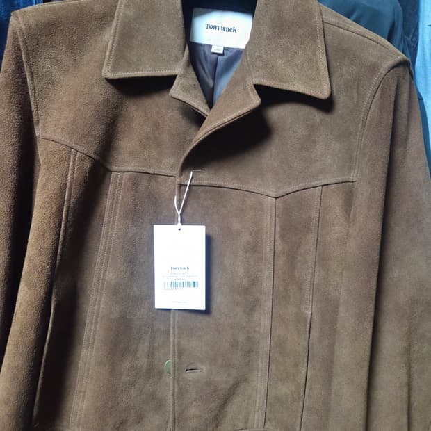 토니웩 스웨이드 자켓 XL