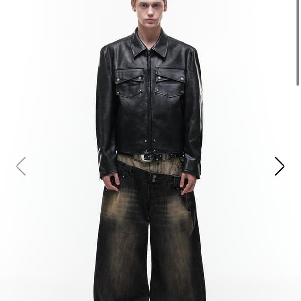 구매 opus0012 레더자켓 M사이즈