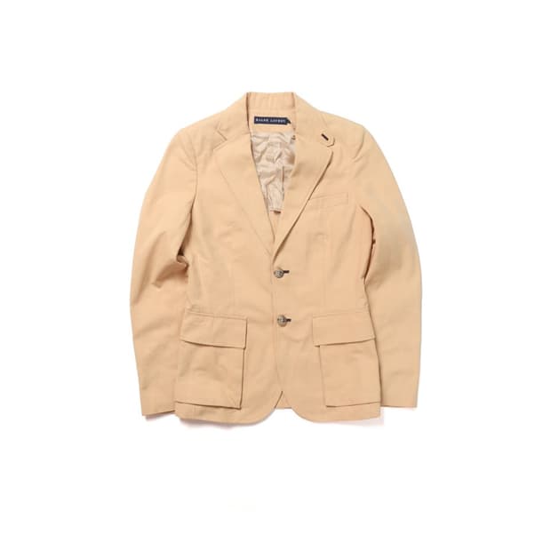 RALPH LAUREN 2B Cotton Blazer