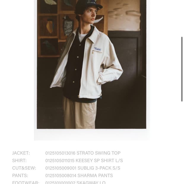 Visvim STRATO SWING TOP 3