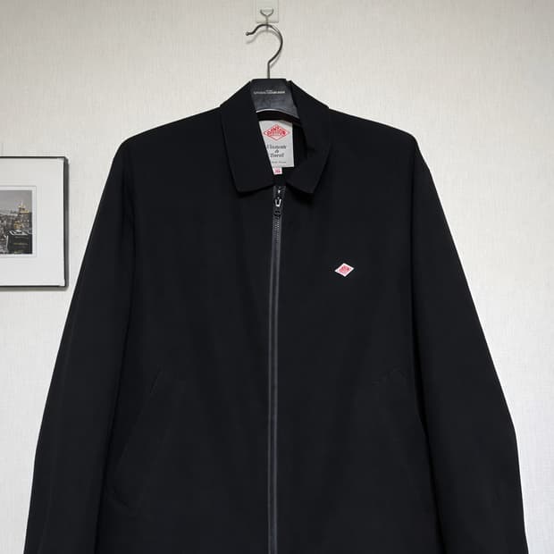 단톤 집업 자켓 블랙 XL