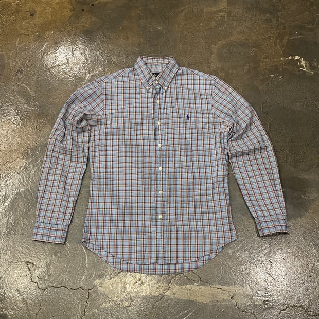 폴로 랄프로렌 체크셔츠 M