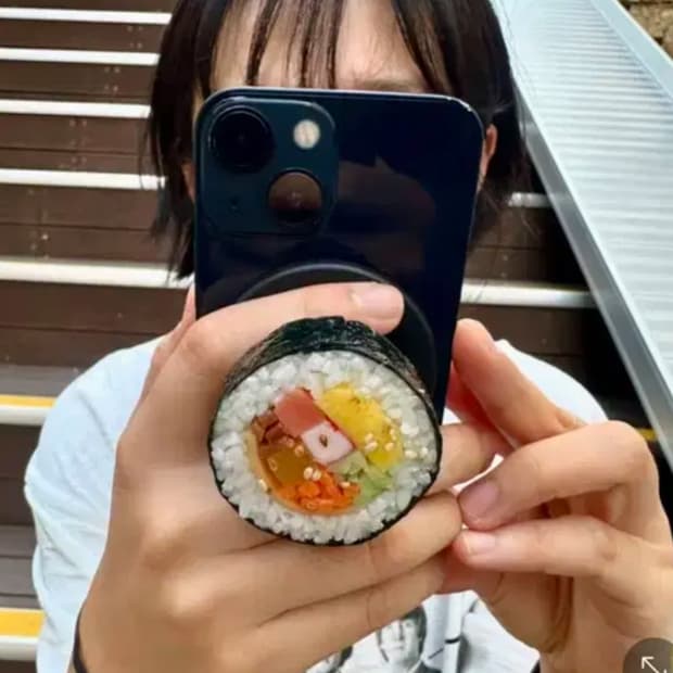 김밥순례 김밥톡 맥세이프 야채김밥