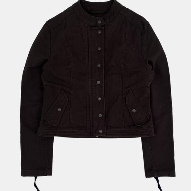 구해요 lalameemee Washed biker jacket