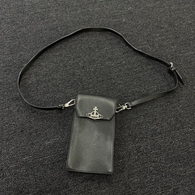 비비안웨스트우드 로고 크로스폰백