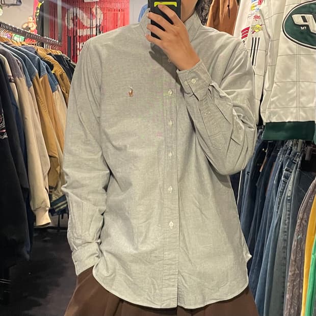 [IM] Polo 폴로 그레이 긴팔셔츠