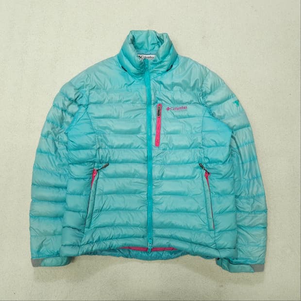 컬럼비아 라이트 다운 곱창 패딩 M