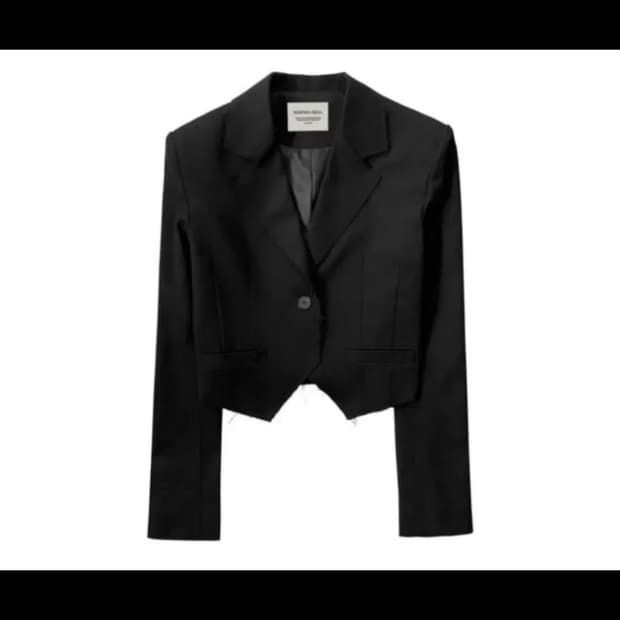 보헤미안서울 컷팅 스펜서 자켓