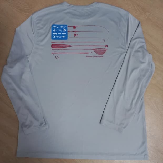 아메리칸 아웃도어스맨 기능성 긴팔티 롱슬리브 XL