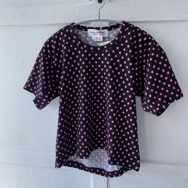[Comme des garcons girl] 도트 티셔츠
