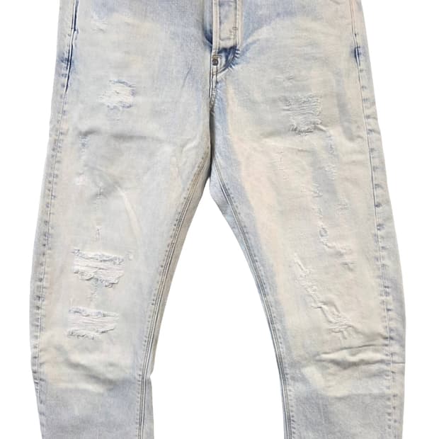 (할인가)G-STAR데미지 워싱 데님 청바지(W31/L34)
