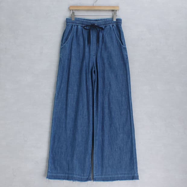 AZUL BY MOUSSY _ cut off wide pants