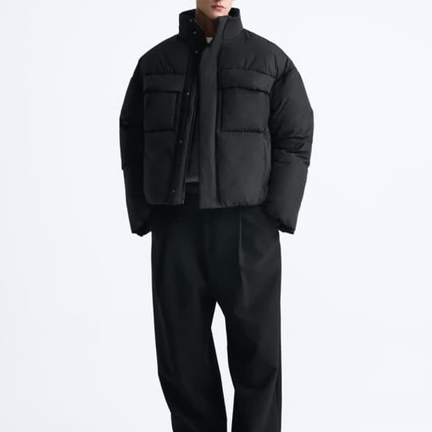 자라 푸퍼 패딩 점퍼 S