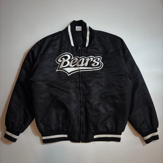 Bears 블랙 야구 점퍼