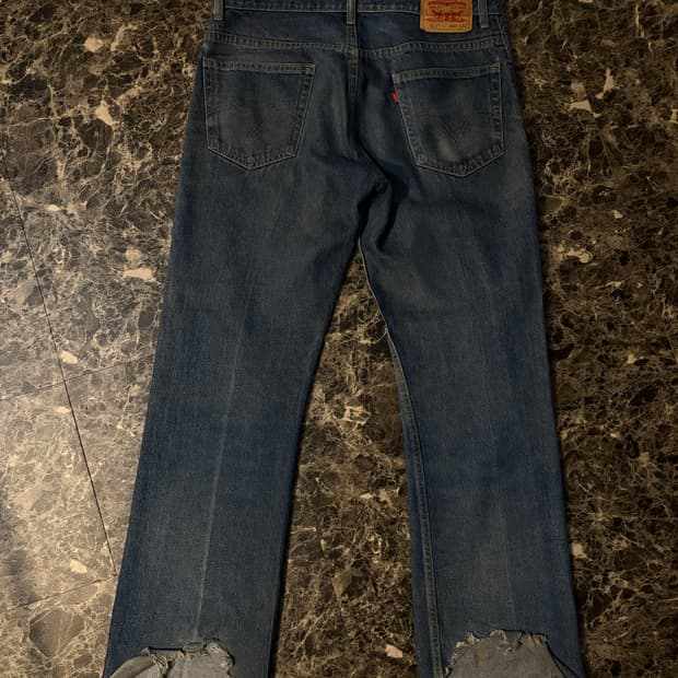 36) levi‘s 517 진청 (뒷축터짐)