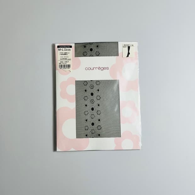 꾸레쥬 데이지 라인 스타킹