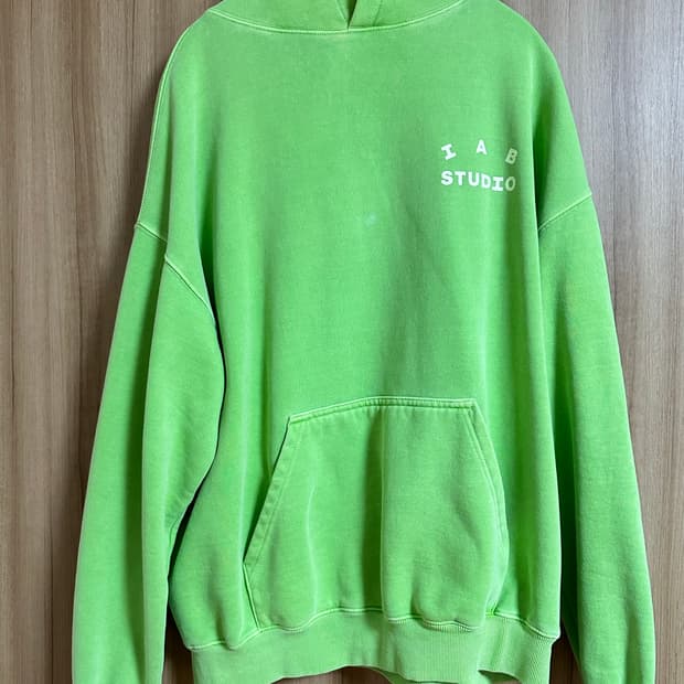 IAB Studio 후드티 그린(XL)
