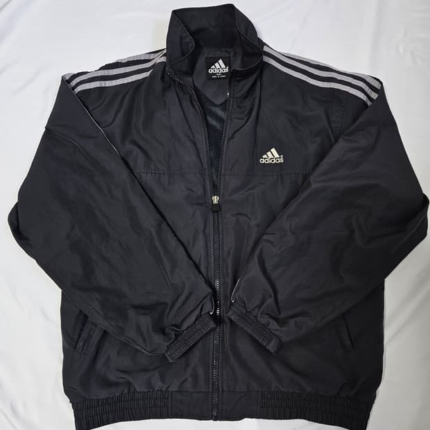 아디다스 90s 올드스쿨 바람막이 자켓 100