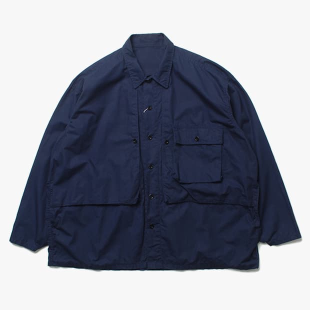 BEAMS "Navy Shirts Jacket"