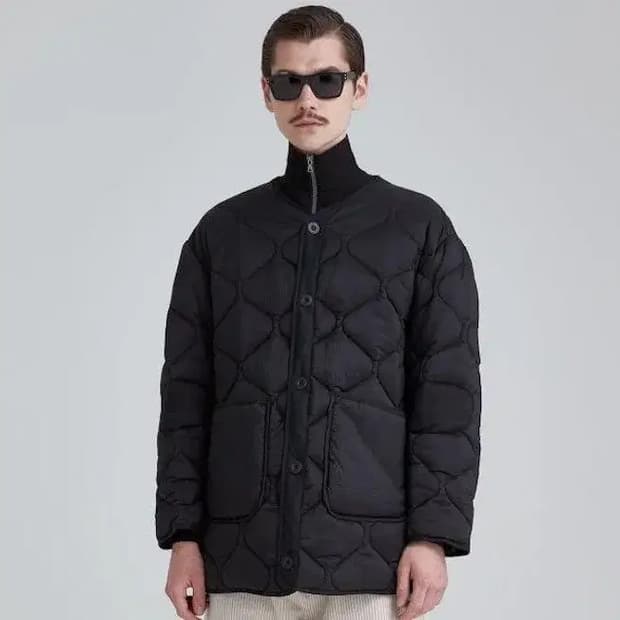 아워레가시 오버사이즈 퀼팅 라이너 깔깔이 자켓 50