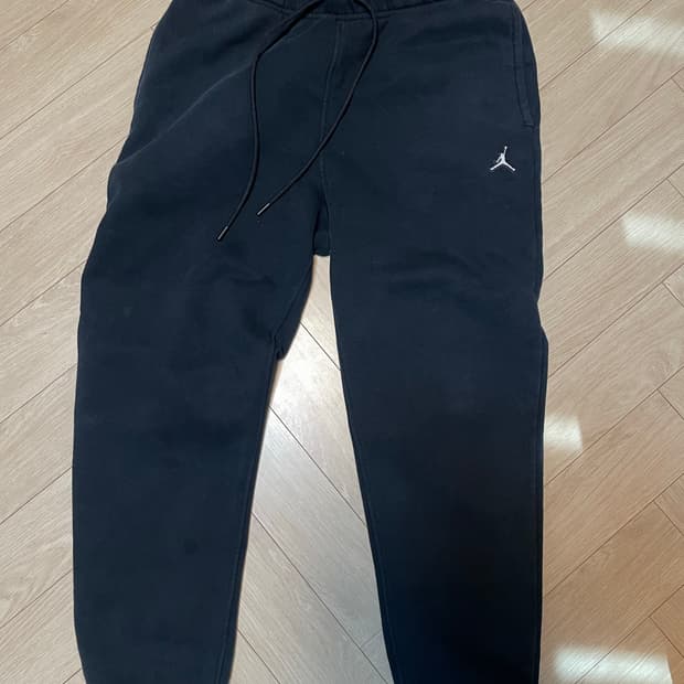 조던 블랙 트레이닝 바지 기모 (xl 30-32추천)