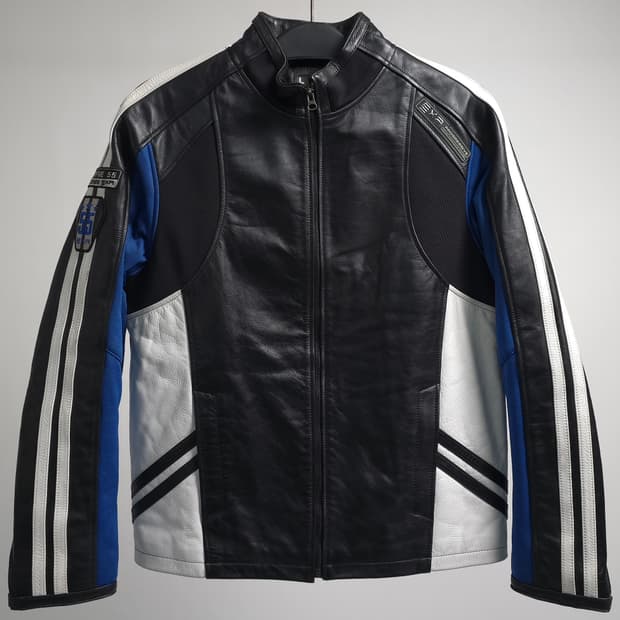 EXR 정품 소가죽 레이싱 자켓 패딩 점퍼 라이더 바이크 100
