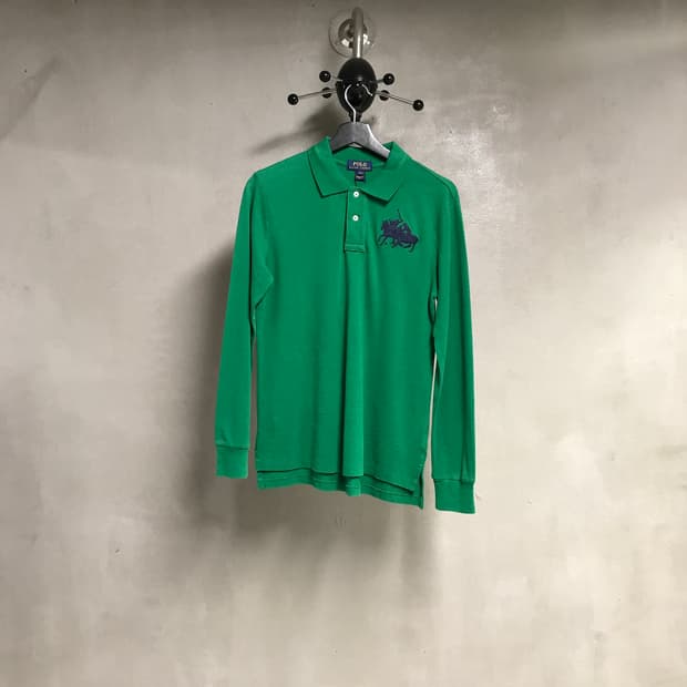 폴로 랄프로렌 PK 긴팔 카라티 그린 L(W)