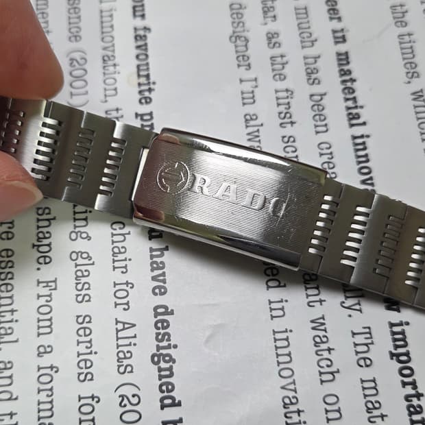 빈티지 라도 러그 18mm 메탈 브레이슬릿 시계줄 