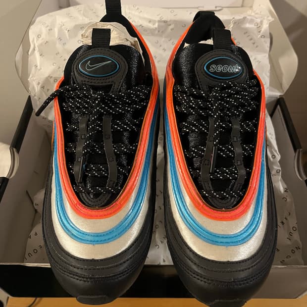 (270) 나이키 에어맥스 97 네온 서울 Nike Air Max 97