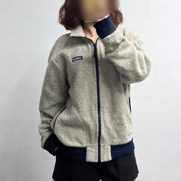 [프립]파타고니아 플리스 자켓 베이지
