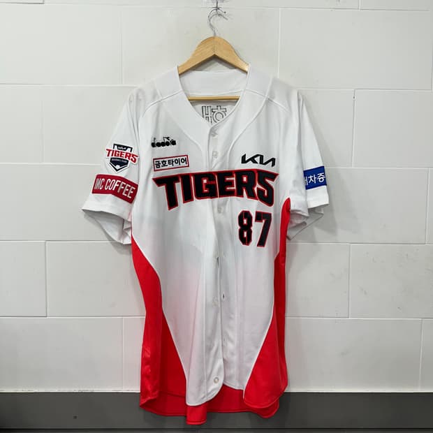 기아 타이거즈 원정 이해창 유니폼