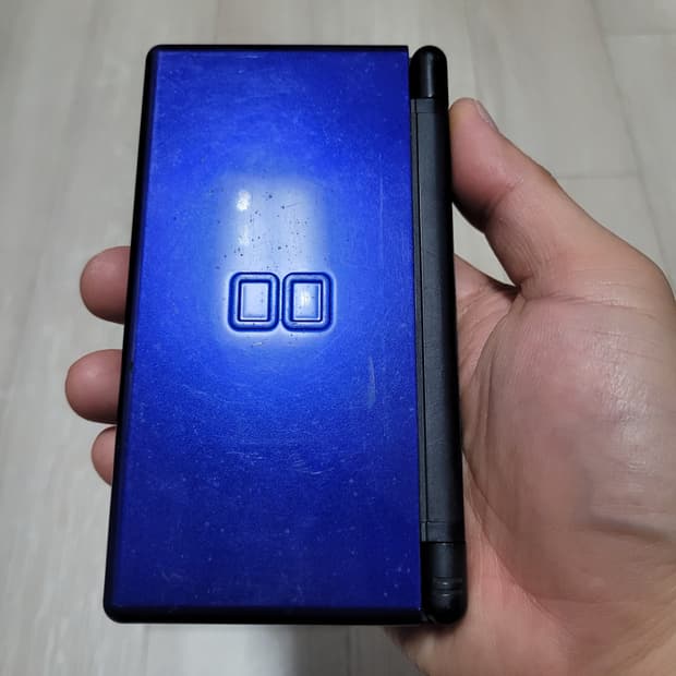 닌텐도 ds lite 게임기와 두뇌트레이닝ds팩