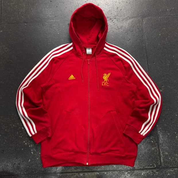 105 아디다스 리버풀 후드집업