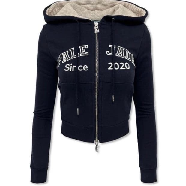 페일제이드 레트로 후드집업 네이비 s