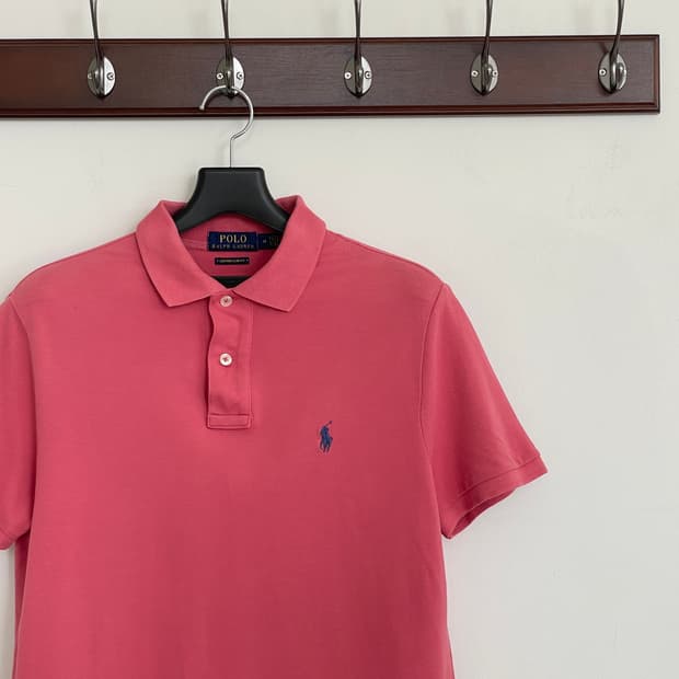 폴로 랄프로렌 핑크 PK 반팔 티셔츠