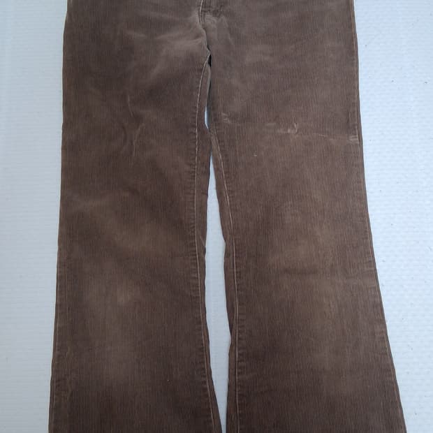 랭글러 코듀로이 부츠컷 브라운 30