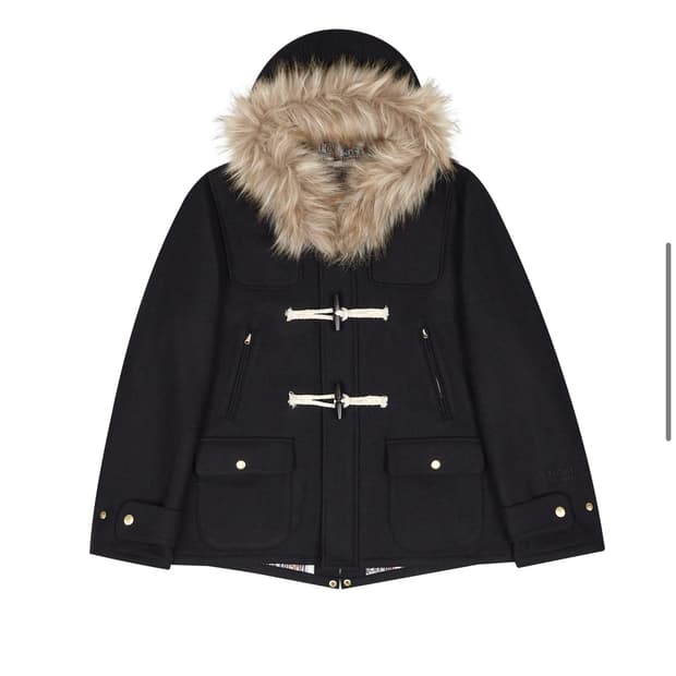 사파리스팟 레기온 모터스 클럽 페이크 더플 코트 블랙 1