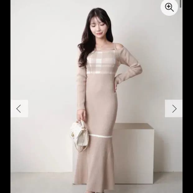 립 서비스 스나계 롱 원피스 grl evelyn lip service